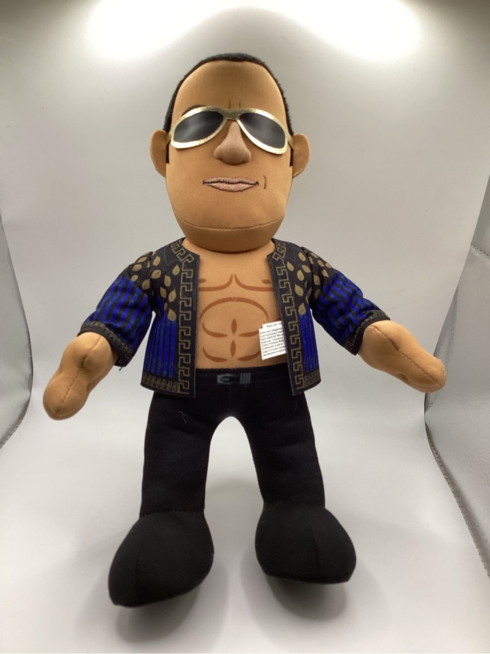 Bleacher Creatures WWE Old School Duane Johnson The Rock 10" Plush Figure
